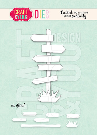Craft & You Design Signpost Set Dies (CW300) Craft & You Design Signpost Set Dies (CW300)