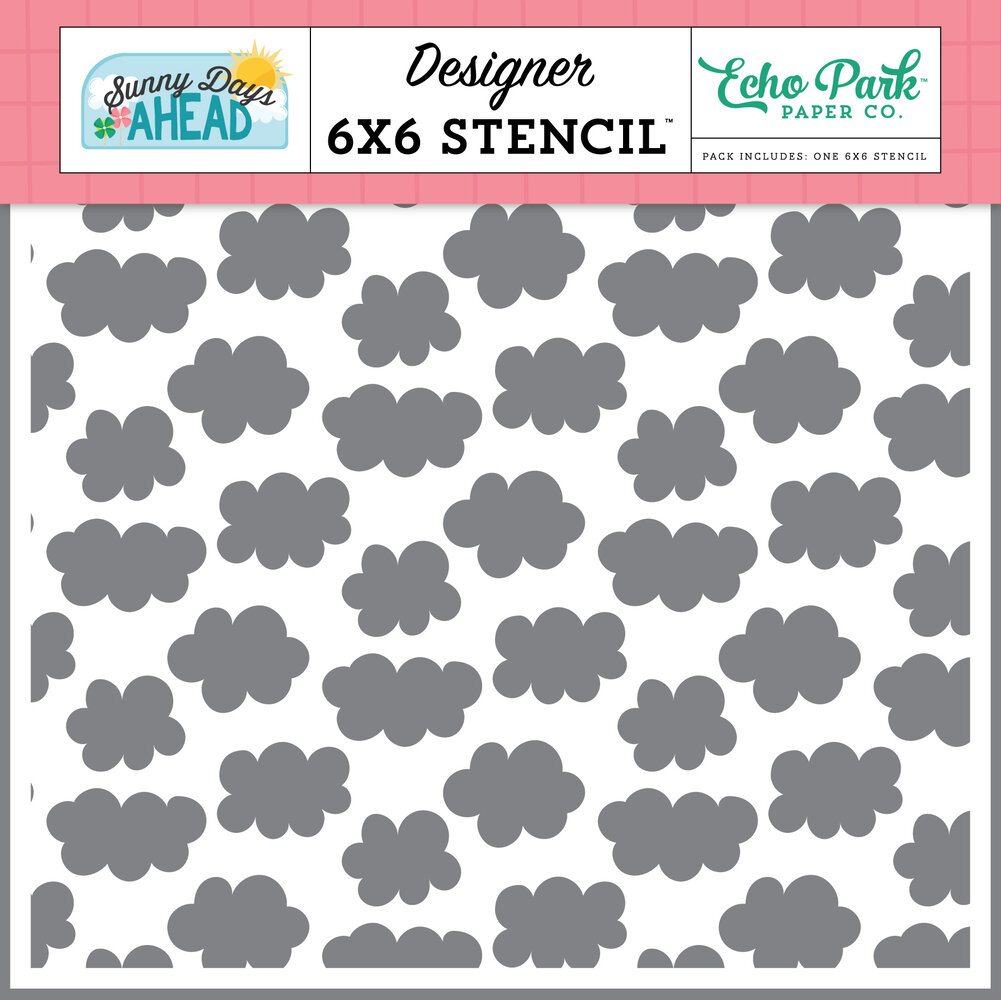 Echo Park Chasing Clouds Stencil (SUN377034) (OUTLET) Echo Park Chasing Clouds Stencil (SUN377034) (OUTLET)