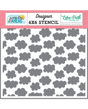 Echo Park Chasing Clouds Stencil (SUN377034) (DISCONTINUED)