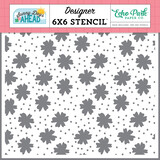 Echo Park Sweet Day Flowers Stencil (SUN377033) (DISCONTINUED)