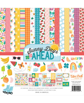 Echo Park Sunny Days Ahead 12x12 Inch Collection Kit (SUN377016)