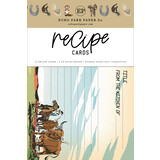 Echo Park Cowboys Recipe Cards (RC102) (OUTLET)