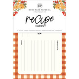 Echo Park Hello Autumn Recipe Cards (RC103) (OUTLET)
