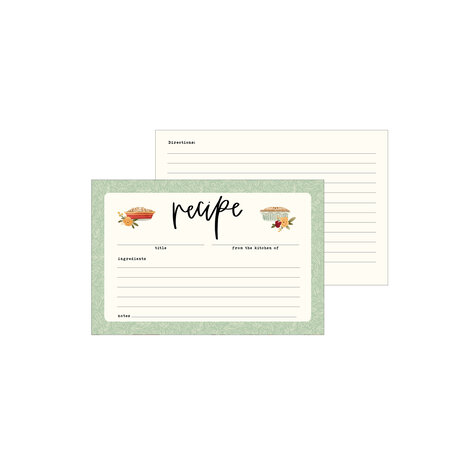 Echo Park Hello Autumn Recipe Cards (RC103) (OUTLET)