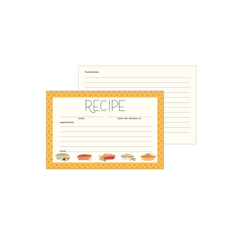 Echo Park Hello Autumn Recipe Cards (RC103) (DISCONTINUED)