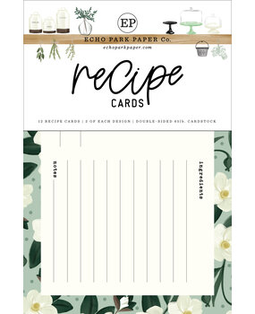 Echo Park Home Again Recipe Cards (RC104) (DISCONTINUED)