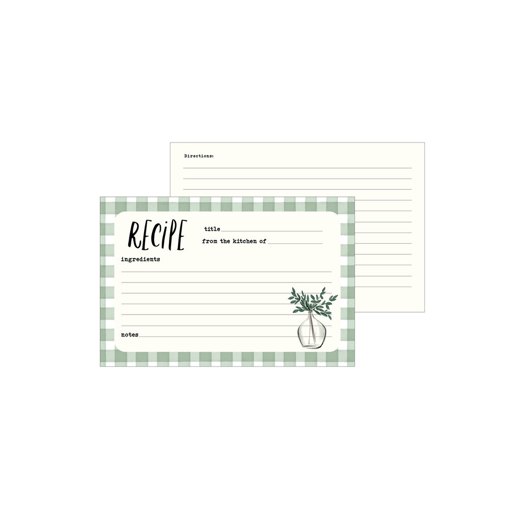 Echo Park Home Again Recipe Cards (RC104) (DISCONTINUED) Echo Park Home Again Recipe Cards (RC104) (DISCONTINUED)