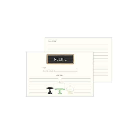 Echo Park Home Again Recipe Cards (RC104) (DISCONTINUED) Echo Park Home Again Recipe Cards (RC104) (DISCONTINUED)