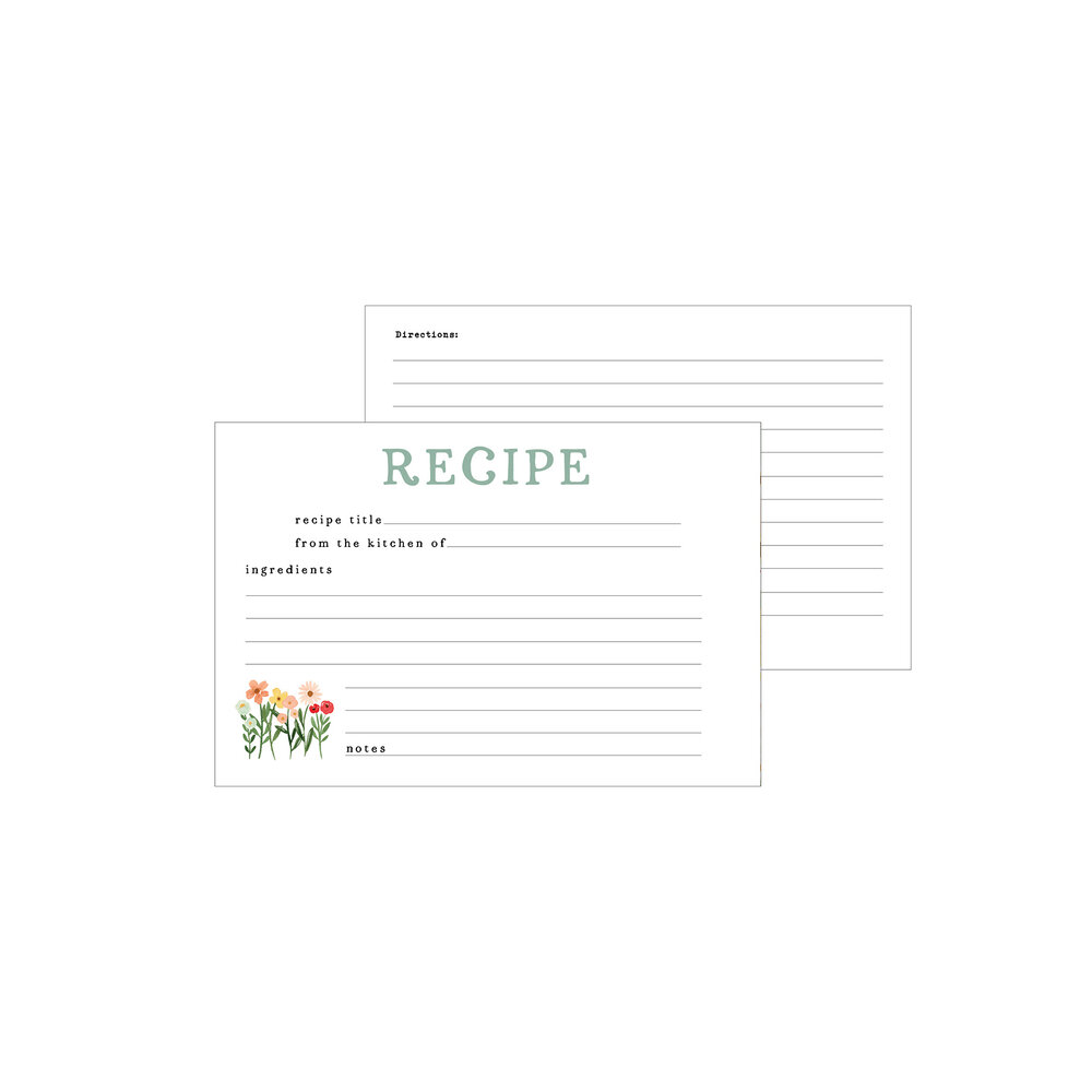 Echo Park Homemade Recipe Cards (RC105) (OUTLET) Echo Park Homemade Recipe Cards (RC105) (OUTLET)