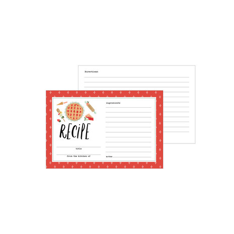 Echo Park Homemade Recipe Cards (RC105) (OUTLET) Echo Park Homemade Recipe Cards (RC105) (OUTLET)