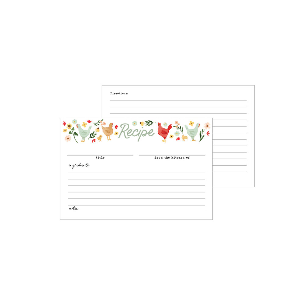 Echo Park Homemade Recipe Cards (RC105) (OUTLET) Echo Park Homemade Recipe Cards (RC105) (OUTLET)