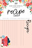 Summer Recipe Cards (RC106) (OUTLET)