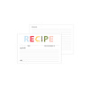 Echo Park Summer Recipe Cards (RC106) (OUTLET) Echo Park Summer Recipe Cards (RC106) (OUTLET)