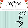 Echo Park Sunflower Summer Recipe Cards (RC107) (OUTLET) Echo Park Sunflower Summer Recipe Cards (RC107) (OUTLET)