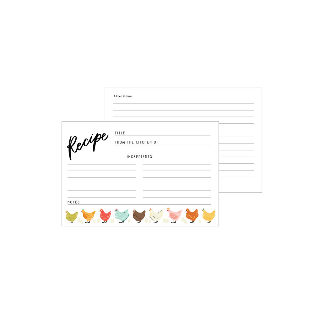 Echo Park Sunflower Summer Recipe Cards (RC107) (DISCONTINUED) Echo Park Sunflower Summer Recipe Cards (RC107) (DISCONTINUED)