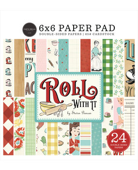 Carta Bella Roll With It 6x6 Inch Paper Pad (CBR378023) (OUTLET)