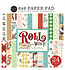 Roll With It 6x6 Inch Paper Pad (CBR378023) (OUTLET)