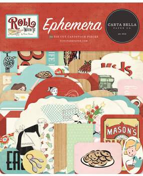 Carta Bella Roll With It Ephemera (CBR378024) (OUTLET)