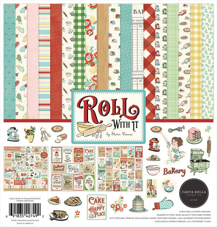 Carta Bella Roll With It 12x12 Inch Collection Kit (CBR378016)