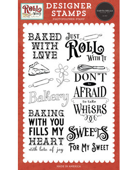 Carta Bella Sweets For My Sweet Clear Stamps (CBR378043) (OUTLET)