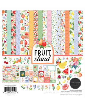 Carta Bella Fruit Stand 12x12 Inch Collection Kit (CBFST379016)