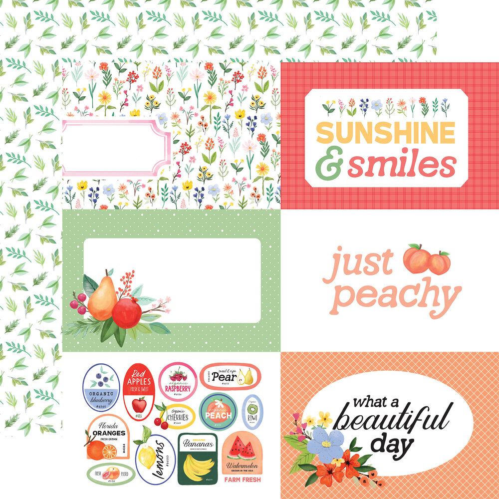 Carta Bella Fruit Stand 12x12 Inch Collection Kit (CBFST379016) Carta Bella Fruit Stand 12x12 Inch Collection Kit (CBFST379016)