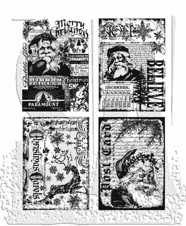 Stampers Anonymous Holiday Collections Tim Holtz Cling Stamps (CMS051) Stampers Anonymous Holiday Collections Tim Holtz Cling Stamps (CMS051)