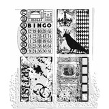 Stampers Anonymous Creative Collages Tim Holtz Cling Stamps (CMS044)