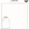 Studio Light A6 Label Shape Grunge Dies (SL-GR-CD831) Studio Light A6 Label Shape Grunge Dies (SL-GR-CD831)