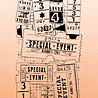 Studio Light Tickets Background Grunge Stamp (SL-GR-STAMP676) Studio Light Tickets Background Grunge Stamp (SL-GR-STAMP676)