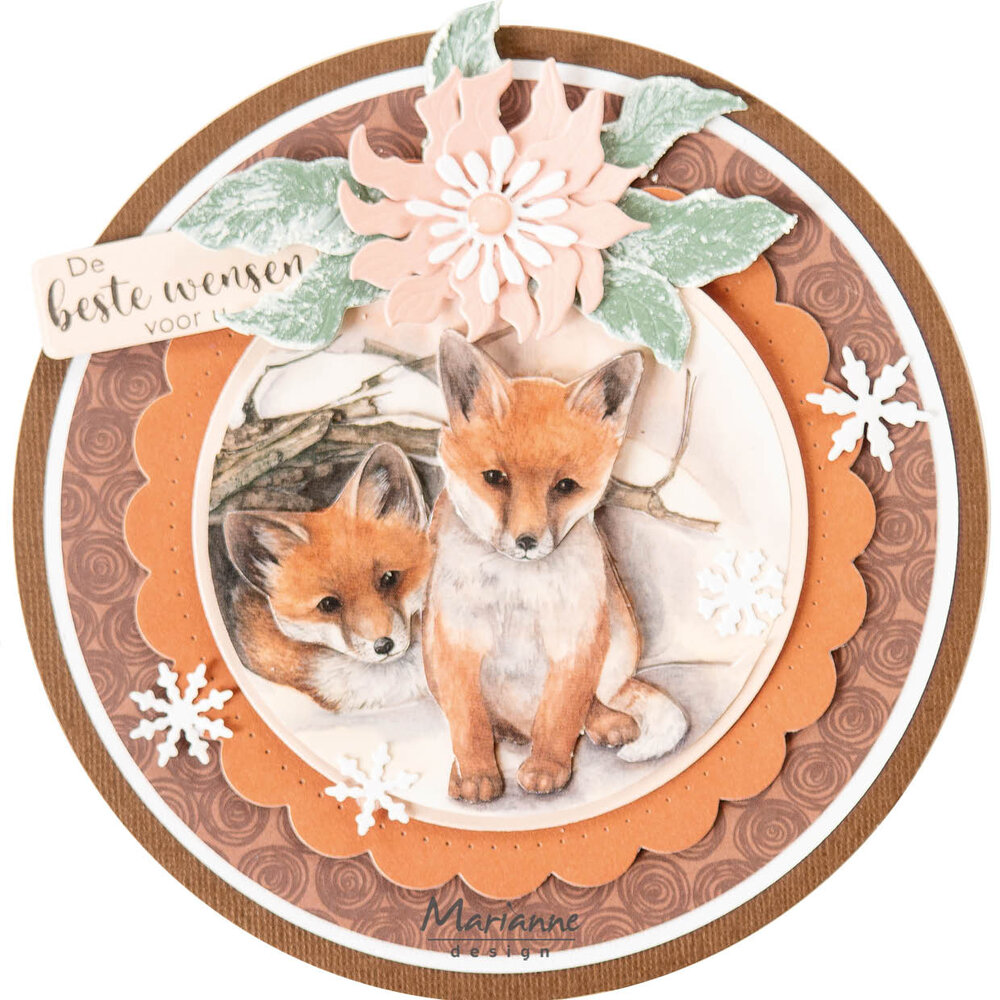 Marianne Design Decoupage Mattie's Mooiste 3D Squirrel (MB0218) (DISCONTINUED) Marianne Design Decoupage Mattie's Mooiste 3D Squirrel (MB0218) (DISCONTINUED)