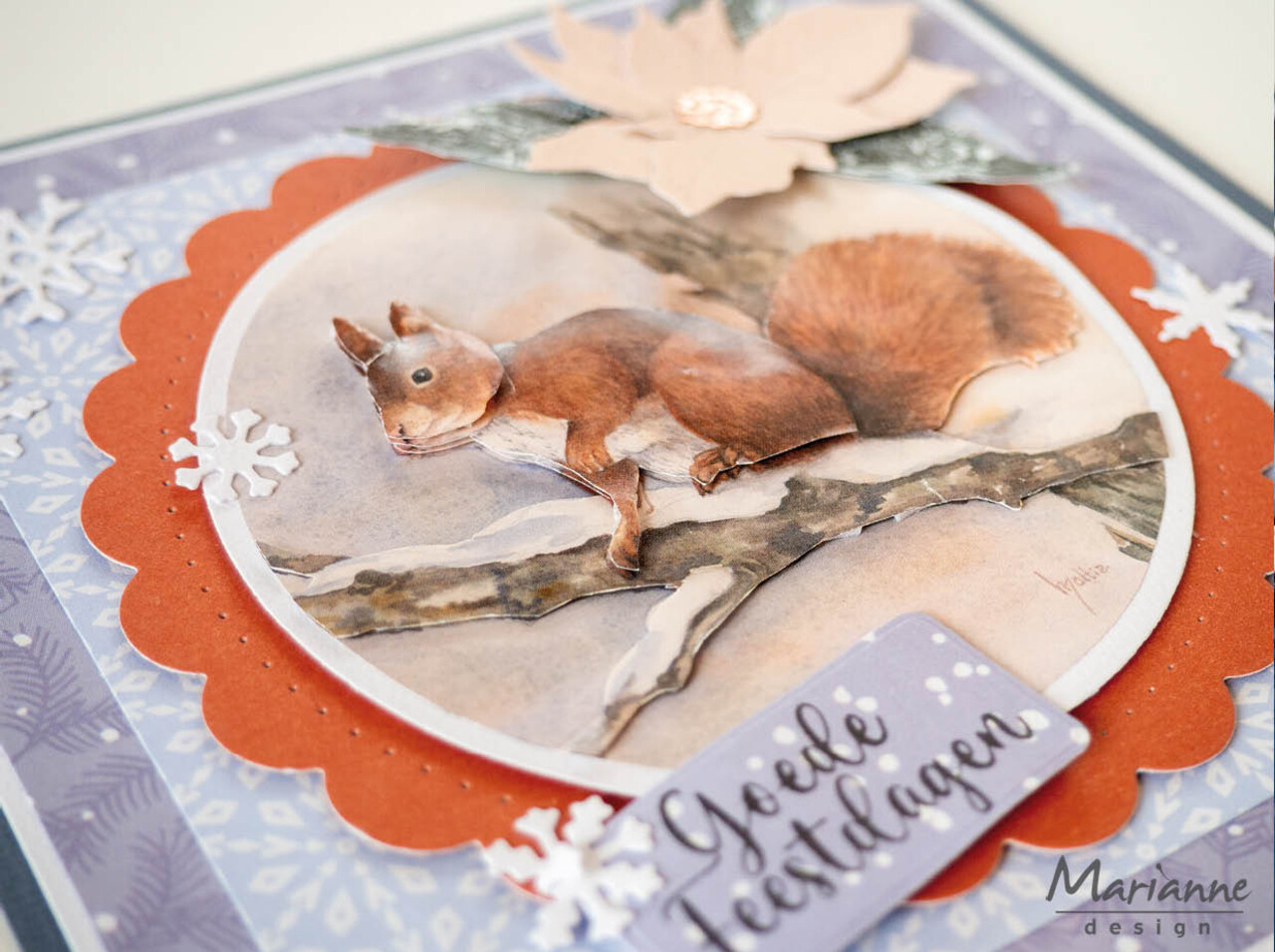 Marianne Design Decoupage Mattie's Mooiste 3D Squirrel (MB0218) (DISCONTINUED) Marianne Design Decoupage Mattie's Mooiste 3D Squirrel (MB0218) (DISCONTINUED)