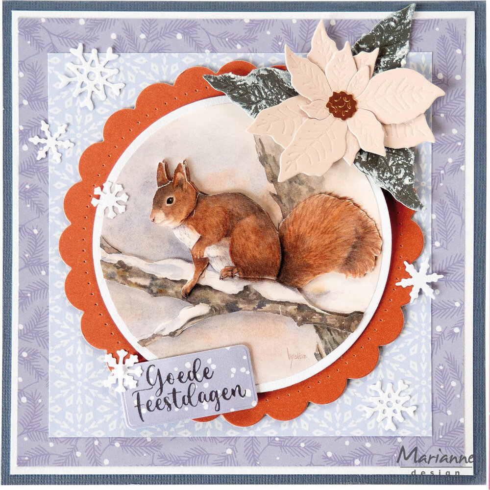 Marianne Design Decoupage Mattie's Mooiste 3D Squirrel (MB0218) (DISCONTINUED) Marianne Design Decoupage Mattie's Mooiste 3D Squirrel (MB0218) (DISCONTINUED)