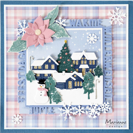 Marianne Design Craftable by Marleen Fijne Feestdagen Vierkant (CR1660) Marianne Design Craftable by Marleen Fijne Feestdagen Vierkant (CR1660)