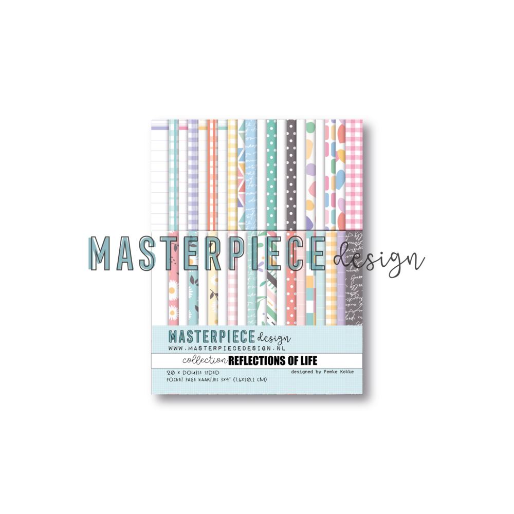 Masterpiece Design Reflections of Life 3x4 Inch Pocket Page Cards (20pcs) (MP202225) (OUTLET) Masterpiece Design Reflections of Life 3x4 Inch Pocket Page Cards (20pcs) (MP202225) (OUTLET)
