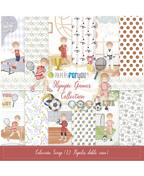 Papers For You Olympic Games Niño Rubio Scrap Paper Pack (12pcs) (PFY-13913) Papers For You Olympic Games Niño Rubio Scrap Paper Pack (12pcs) (PFY-13913)