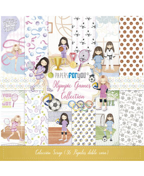 Papers For You Olympic Games Niñas Mini Scrap Paper Pack (36pcs) (PFY-13961) Papers For You Olympic Games Niñas Mini Scrap Paper Pack (36pcs) (PFY-13961)