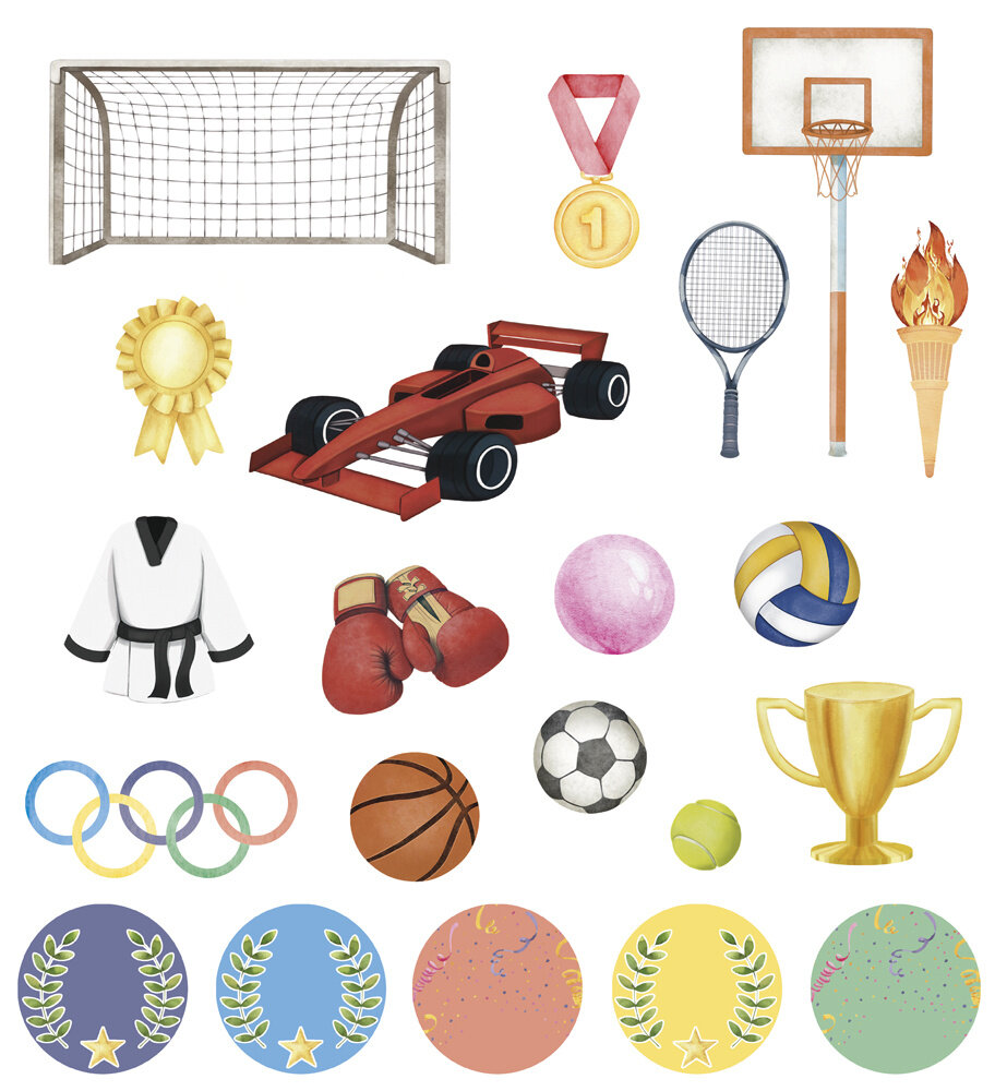 Papers For You Olympic Games Die Cuts (21pcs) (PFY-13965)