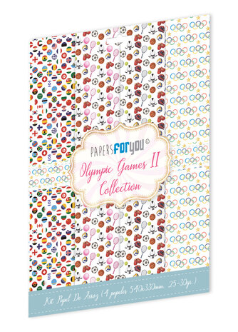 Papers For You Olympic Games II Rice Paper Kit (4pcs) (PFY-14023)