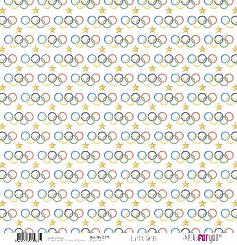 Papers For You Olympic Games Vellum Paper Pack (10pcs) (PFY-13978) Papers For You Olympic Games Vellum Paper Pack (10pcs) (PFY-13978)