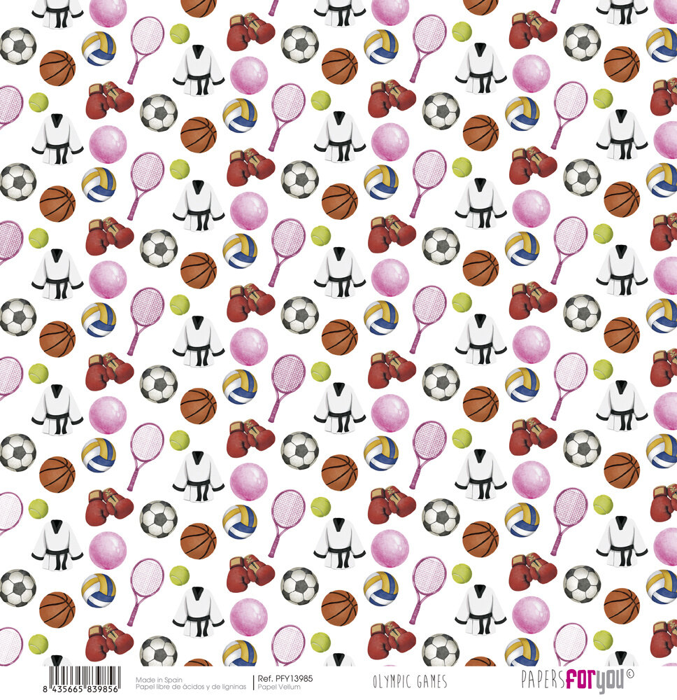 Papers For You Olympic Games Vellum Paper Pack (10pcs) (PFY-13978) Papers For You Olympic Games Vellum Paper Pack (10pcs) (PFY-13978)