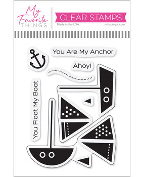 My Favorite Things You Float My Boat Clear Stamps (CS-870) (DISCONTINUED)