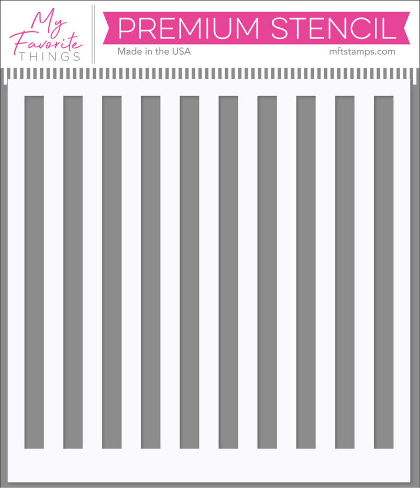 My Favorite Things Stripes Stencil (ST-217) (DISCONTINUED) My Favorite Things Stripes Stencil (ST-217) (DISCONTINUED)