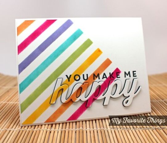 My Favorite Things Stripes Stencil (ST-217) (DISCONTINUED) My Favorite Things Stripes Stencil (ST-217) (DISCONTINUED)