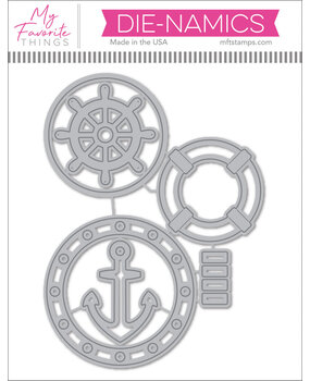 My Favorite Things Let's Get Nautical Die-namics (MFT-2818) (DISCONTINUED)