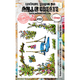 Aall and Create Stamp Set A6 Swing Garden (AALL-TP-1197)
