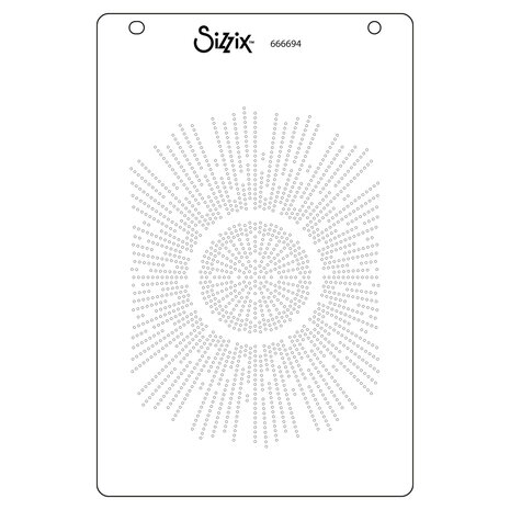 Sizzix Stencil by Stacey Park Cosmopolitan, Shine Bright #2 (666694)