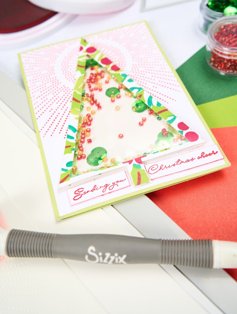 Sizzix Stencil by Stacey Park Cosmopolitan, Shine Bright #2 (666694)