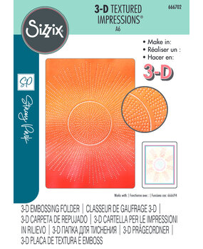 Sizzix 3D Textured Impressions by Stacey Park Cosmopolitan, Shine Bright (666702) Sizzix 3D Textured Impressions by Stacey Park Cosmopolitan, Shine Bright (666702)