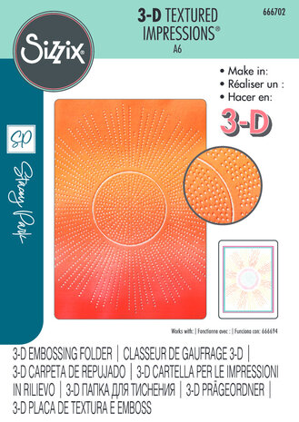Sizzix 3D Textured Impressions by Stacey Park Cosmopolitan, Shine Bright (666702) Sizzix 3D Textured Impressions by Stacey Park Cosmopolitan, Shine Bright (666702)